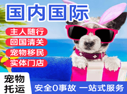 德宏芒市机场货运国际宠物托运 【国